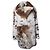 Abrigo de shearling Aurore de Nili Lotan Castaño Blanco