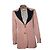 Einreiher Blazer Gucci, Soave Amore Schwarz Pink Golden
