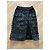 Falda Chanel efecto envolvente de piel negra con CC Negro - vista 2
