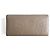 Timeless Chanel Cartera larga de piel de cordero camelia grabada gris - vista 3