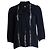 Dolce & Gabbana, blusa nera con fiocco e pizzo Nero