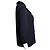 Dolce & Gabbana, blusa nera con fiocco e pizzo Nero - vista 4