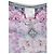 Camilla, vestito kimono multicolore Blu - vista 6