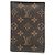 Copri Passaporto Monogram Louis Vuitton Marrone Monogramma