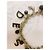 Delizioso bracciale DOLCE & GABBANA acciaio dorato charms "Desire" Nero Bianco D'oro - vista 10