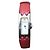 Reloj de cuarzo retro Emile Pequignet, ref. 3522313 Hecho en Francia Plata Roja