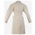 Bottega Veneta Cremefarbener schwerer Boucle-Mantel - Größe UK 4 Roh - Ansicht 6