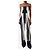 Autre Marque Mono sin mangas con flecos azul marino - talla UK 8