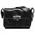 Cassette Bottega Veneta Borsa a tracolla in pelle di vitello nera Candy Paper Intrecciato