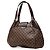 Louis Vuitton Borsa Sistina GM Damier Ebene Marrone - vista 2