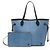 Louis Vuitton Blu Epi Denim Neverfull MM - vista 8