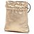Gucci Gold Metallic Leder Zugbeutel Golden - Ansicht 2