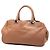 Borsa a tracolla in vitello marrone con nastro Prada Caramello - vista 2