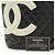 CHANEL Cambon Medium Schultertasche Schwarz Weiß - Ansicht 10