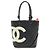 CHANEL Cambon Medium Schultertasche Schwarz Weiß - Ansicht 2