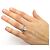 Autre Marque NEUER SOLITÄR-DIAMANTRING EMERALD CUT 7CT GRÖSSE 55 18K WEISSGOLD Silber - Ansicht 20