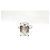 Autre Marque NEUER SOLITÄR-DIAMANTRING EMERALD CUT 7CT GRÖSSE 55 18K WEISSGOLD Silber - Ansicht 4