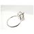 Autre Marque NEUER SOLITÄR-DIAMANTRING EMERALD CUT 7CT GRÖSSE 55 18K WEISSGOLD Silber - Ansicht 6