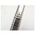 Autre Marque NEUER SOLITÄR-DIAMANTRING EMERALD CUT 7CT GRÖSSE 55 18K WEISSGOLD Silber - Ansicht 8