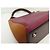 Céline CELINE EDGE GM TRICOLOR ORANGE ROT LEDER HANDTASCHE - Ansicht 15
