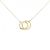 Tiffany & Co Collar entrelazado Tiffany X Closed