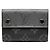 Louis Vuitton Monogram Eclipse Discovery Tri-fold Compact Wallet Black
