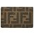 Fendi Zucca Business Card Case Brown