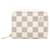 Louis Vuitton Damier Azur Zippy Coin Purse White Leather Plastic  ref.2656817