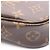 Borsa a catena in pelle Ivy Wallet di Louis Vuitton Marrone - vista 5