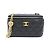 Borsa a spalla in agnello nero Chanel AP3204