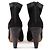 Alaïa Schwarze Wildlederstiefel - Ansicht 2