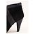Alaïa Schwarze Wildlederstiefel - Ansicht 5