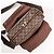Borsa a Spalla Louis Vuitton Naviglio Damier Ebene in Marrone N45255 - vista 11