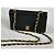 Chanel Borsa a rabat in agnello trapuntato nero - vista 13