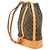 Zaino Randonnee Monogram in Canvas GM Louis Vuitton Marrone - vista 3