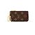 Louis Vuitton Monogramm Schlüsselanhänger Braun