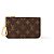 Louis Vuitton Key Pouch S Monogram Canvas Brown