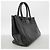 Chanel 2.55 Executive Leder Tote Bag Schwarz - Ansicht 2