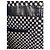 Chanel 17B Metropolitan Checker Sequin Leather Trim Zip Up Jacket FR 42 Black White - view 6