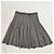 Falda plisada Hermès gris de lana y angora - vista 11