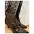 Botas Balenciaga de charol marrón Marrón oscuro - vista 2