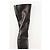 Chanel Botas western de cuero negras Negro - vista 4