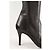 Chanel Botas western de cuero negras Negro - vista 5