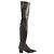Chanel Botas de cuero negras Negro