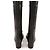 Chanel Botas de cuero negras Negro - vista 2