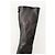 Chanel Botas de cuero negras Negro - vista 4
