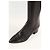 Chanel Botas de cuero negras Negro - vista 5