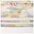 Hermès Fazzoletto Carré 90 "MARBLE EX-LIBRIS" in cashmere e seta multicolore Grigio - vista 7