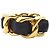 Pulseira de corrente trançada em couro banhada a ouro da Chanel Dourado - vista 4