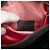 Gucci Mini GG Marmont Nero in Velluto Matelassé Decorato con Cristalli - vista 6